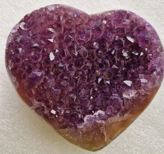 Cœur améthyste 650g