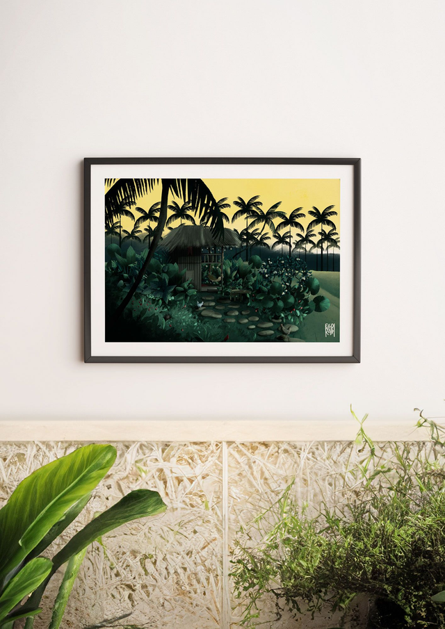 La Cabane au petit matin