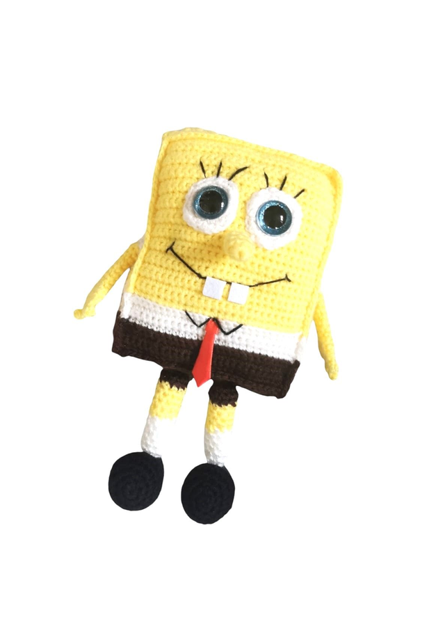 Peluche inspiration &quot;Bob l&#039;éponge&quot;