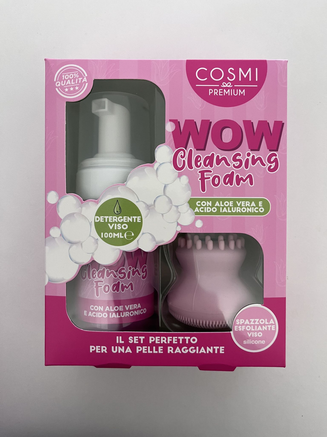 Coffret skin care mousse nettoyante 