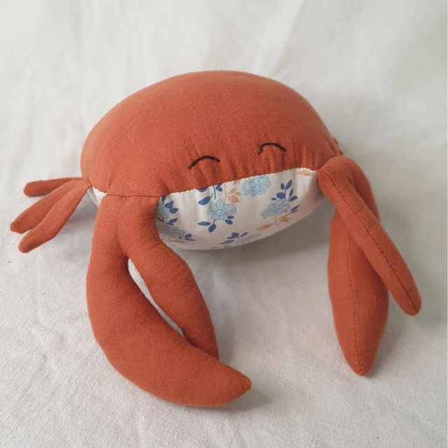 Crabe à fleurs - le Doudou de la Mer