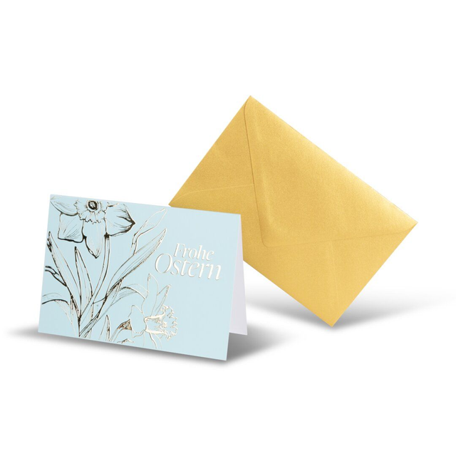 Karte "Frohe Ostern"