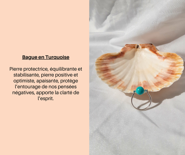 133- Bague en Turquoise