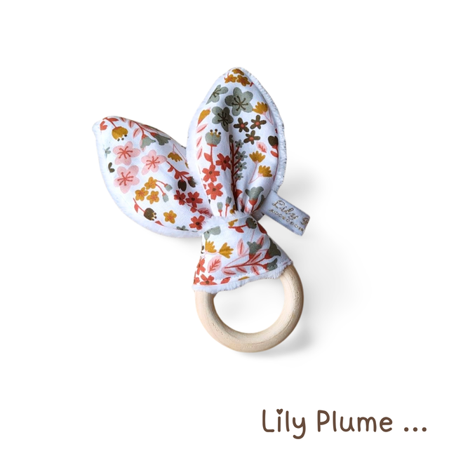 Hochet de dentition champêtre