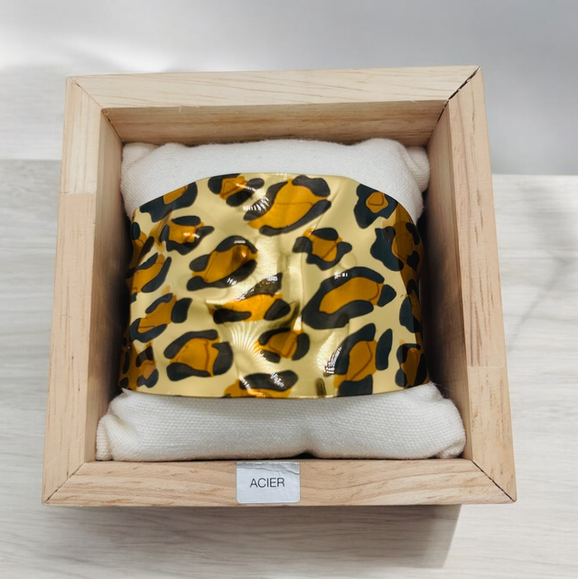 Jonc léopard réglable 