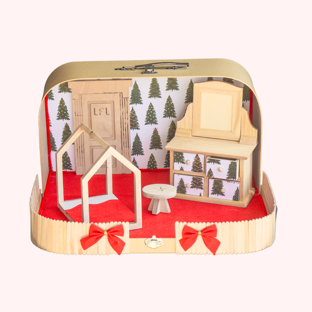 Grande Valise Magique – Format Enneigée - Sapins