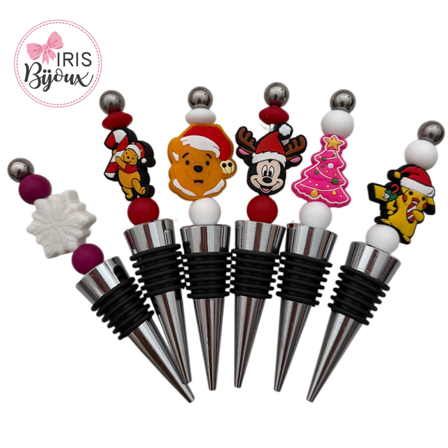 Tappo in acciaio inox tema Natale 