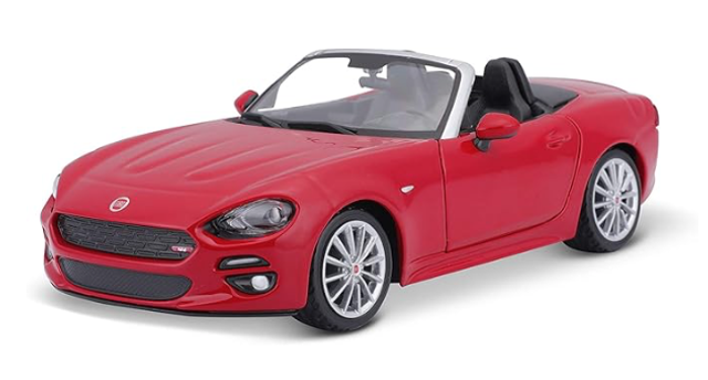 Fiat 124 Spider Rot Bburago 1:24