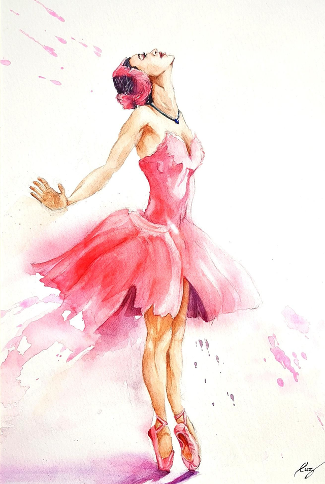 Ballerine rose Opéra 