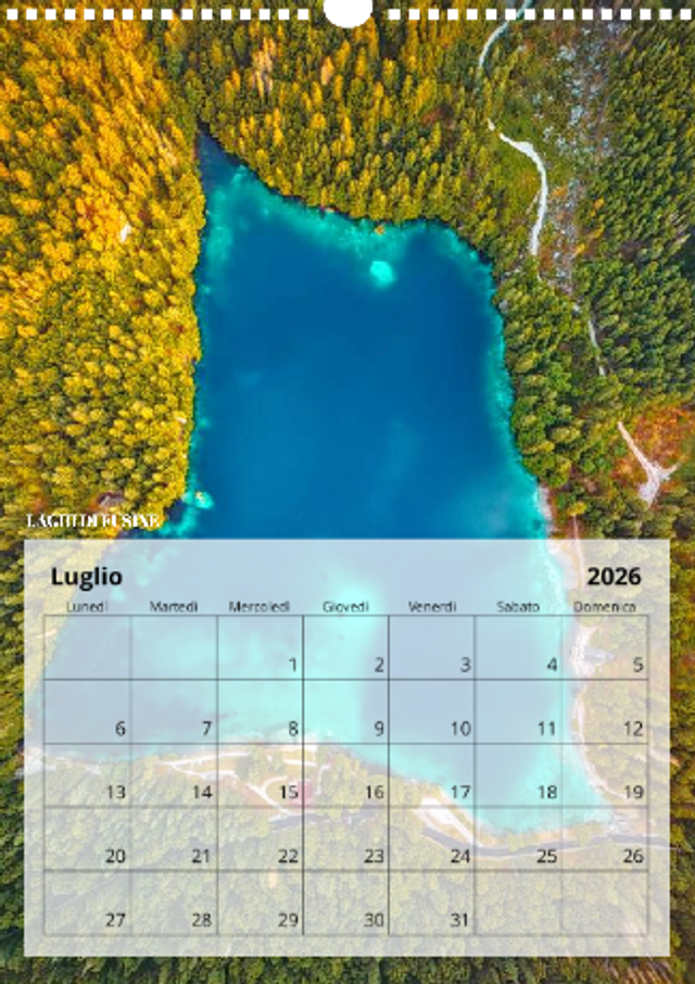 Scatti d’autore per il tuo 2026