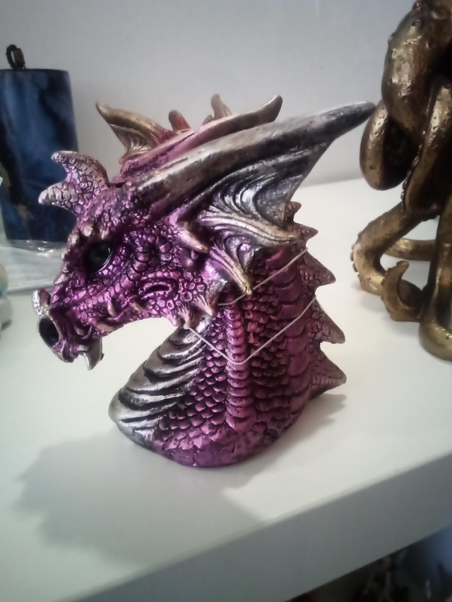 Tête dragon encens refoulement 