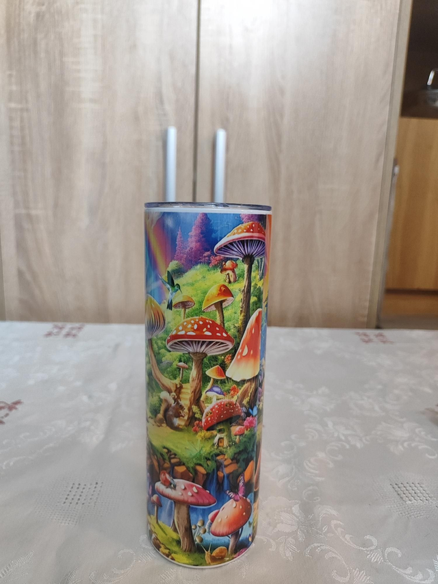 20 oz Thermobecher Fantasy Pilz Land ca. 600ml