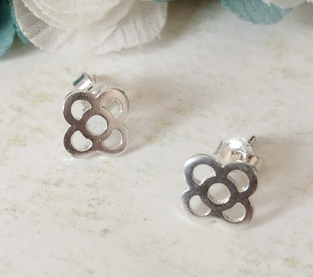 Pendientes Panot en plata 925