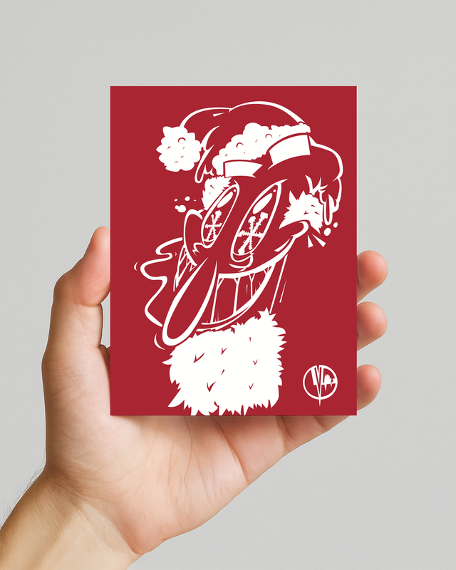 Weird Santa Kerst 2022 | MOMENT collectie | A6 Kaart