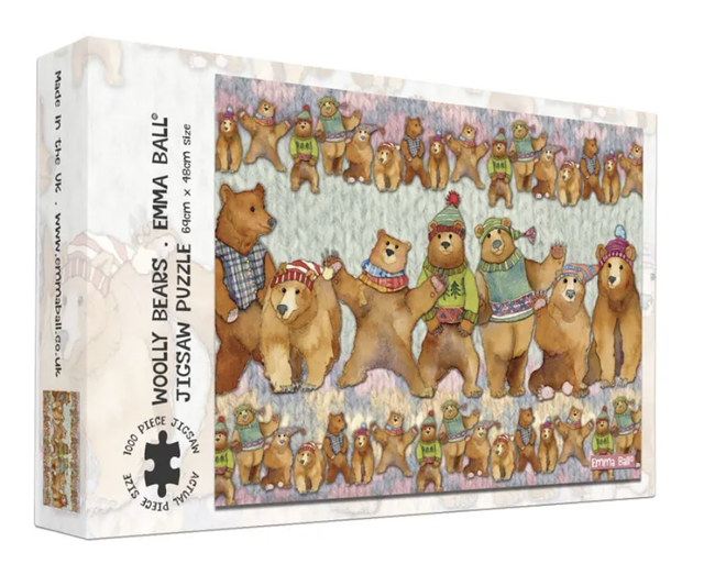 WOOLLY BEARS 1000 PIECE BOXED JIGSAW