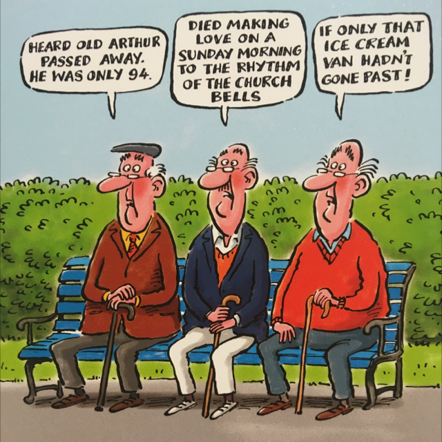 Birthday Humour Aged to Perfection ‘Ice cream Van’