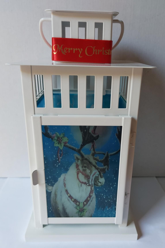 Christmas Reindeer Themed Lantern