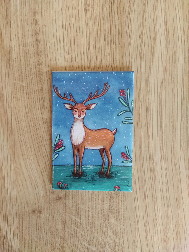 Magnet "Biche" 7,8 x 5,3cm