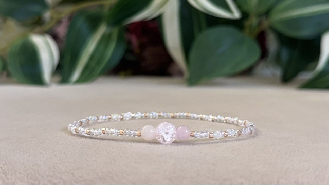 Bracelet | Quartz Rose - Trio 3