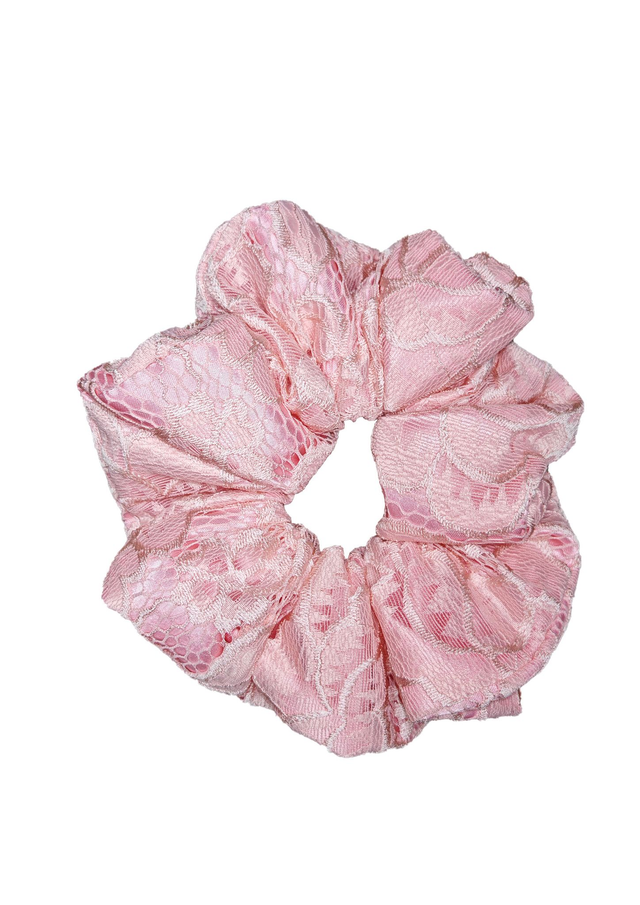 MAXICHOUCHOU Dentelle rose