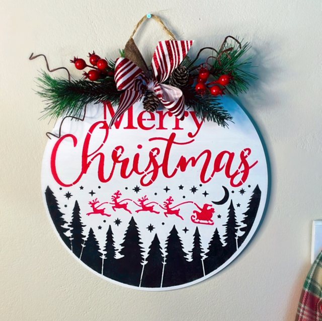 Χριστουγεννιάτικο επιτοίχιο διακοσμητικό Merry Christmas 