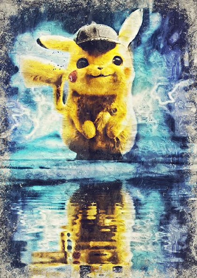 Pikachu oil edition