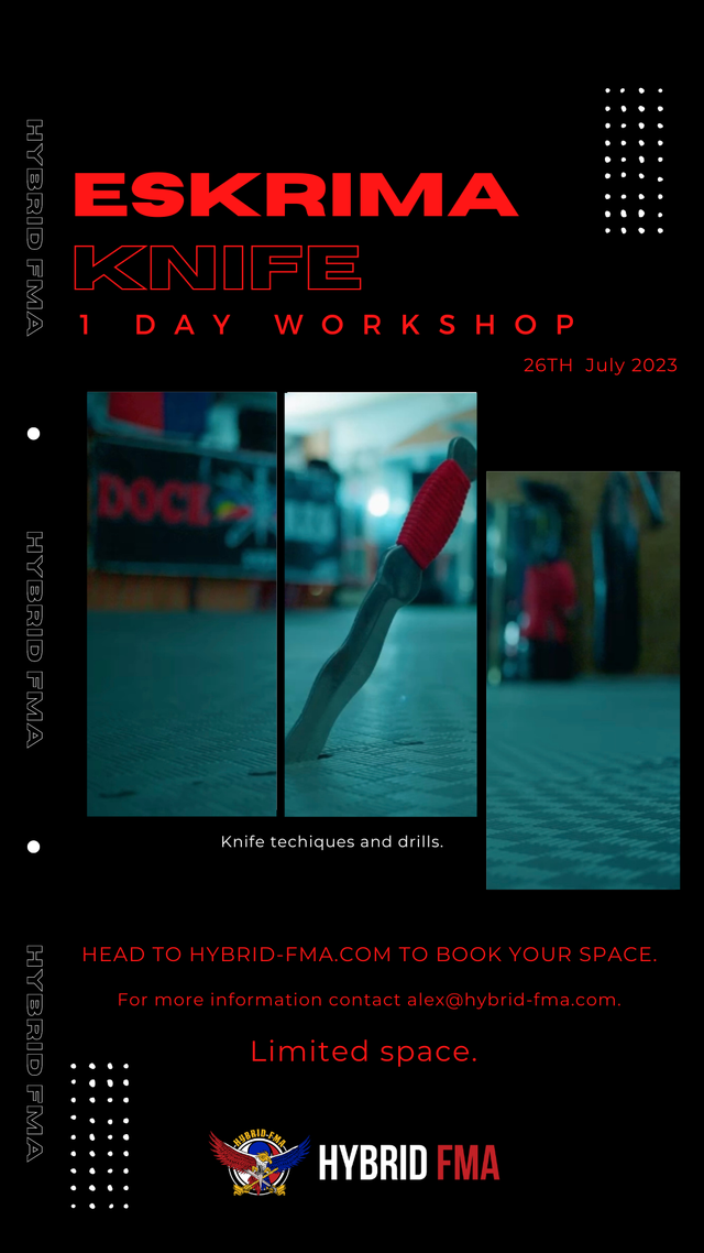 Eskrima Knife 1 Day Workshop