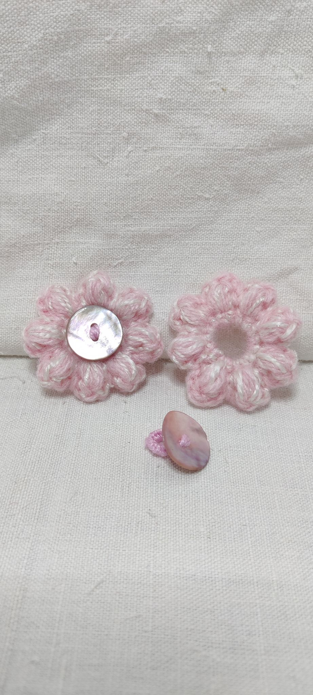 Petits pas fleuris Parterre rose poudré