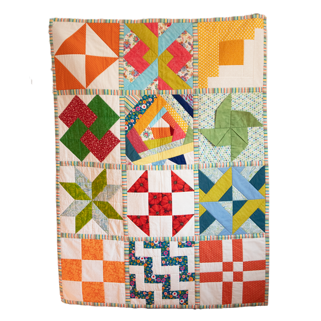 Sampler - Manta de Patchwork