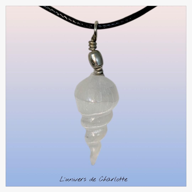 Pendentif &quot;Sélénite&quot; PN-139