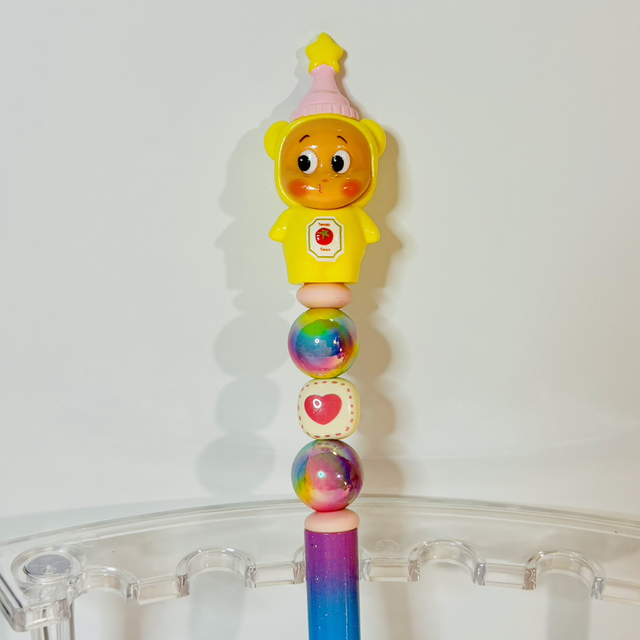Star Character figure beaded pen