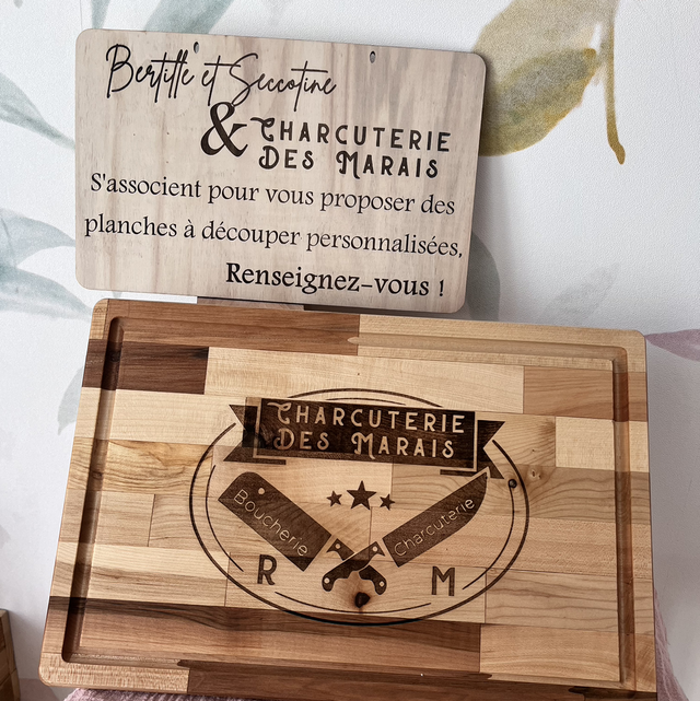 Planches gravées logo 