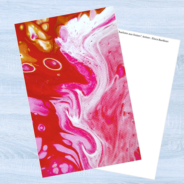Charlotte aux fraises - Carte Postale