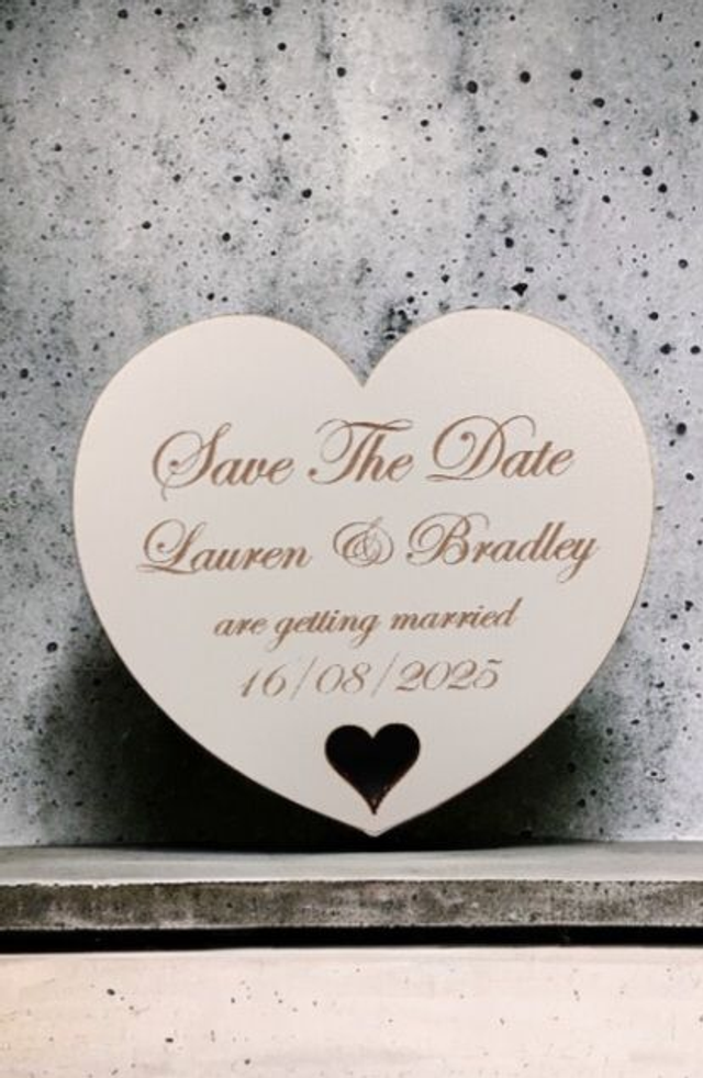 Save The Date Fridge Magnet