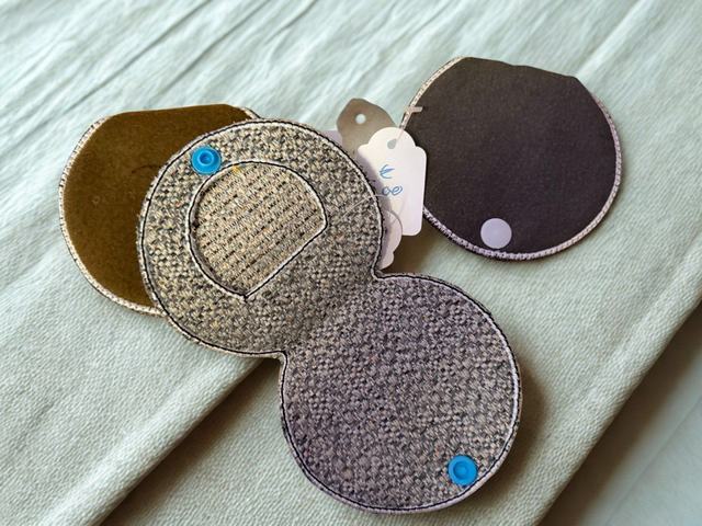 Porte-monnaie rond artisanal