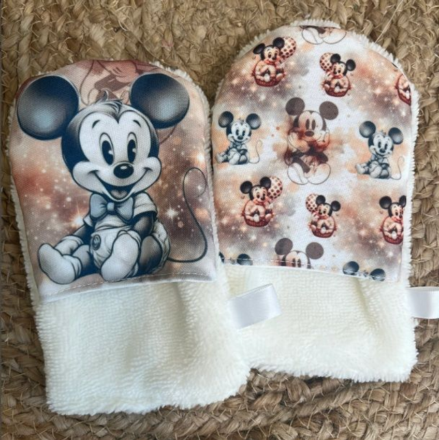 Gant de toilette Mickey 