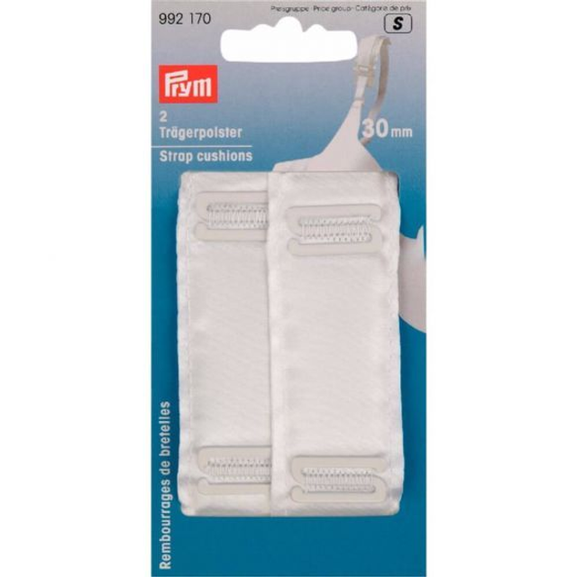 Prym schouderbandkussen 30 mm wit (992170)