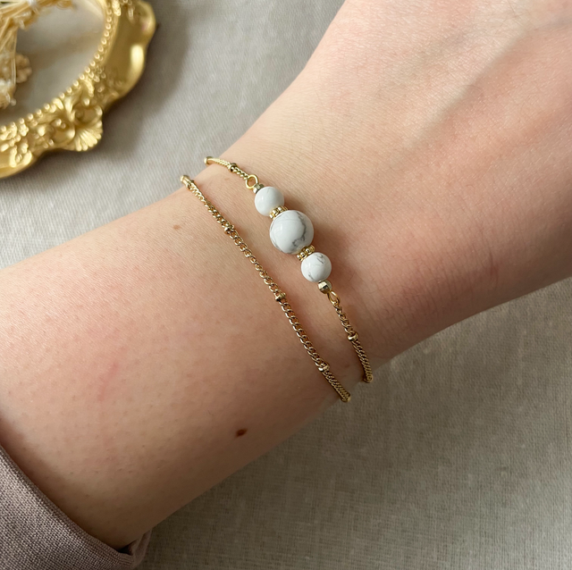 Bracelet howlite