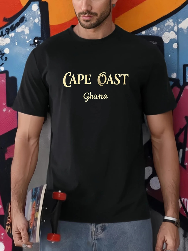 Men's Cape Coast Ghana Graphic Print T-Shirt
