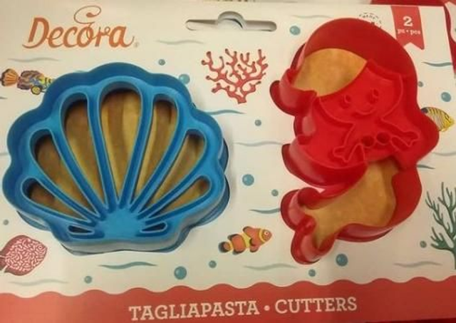 Tagliapasta Decora Sirenetta e Conchiglia 
