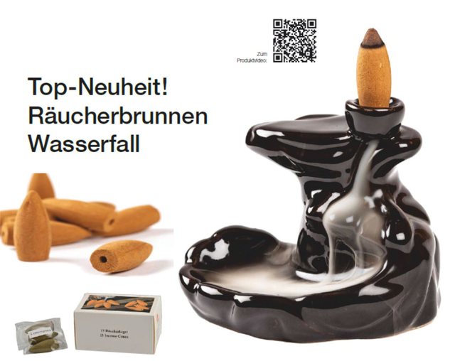 Räucherbrunnen "Wasserfall"