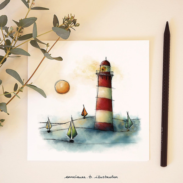 Carte &quot;Phare&quot;