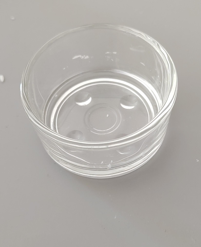 Pot en verre bougie chauffe plat