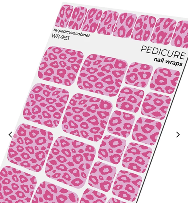 Wrap léopard rose 