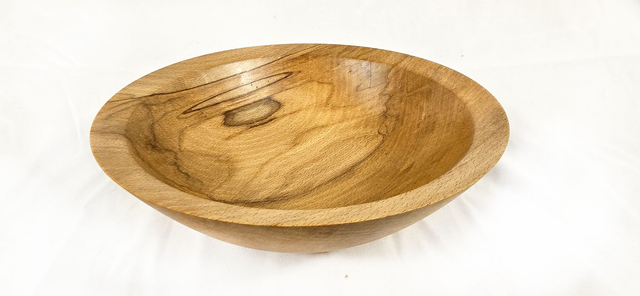 MA48 Medium Bowl in Handkerchief Tree by Meyrick Ames, 22x10cm Wood