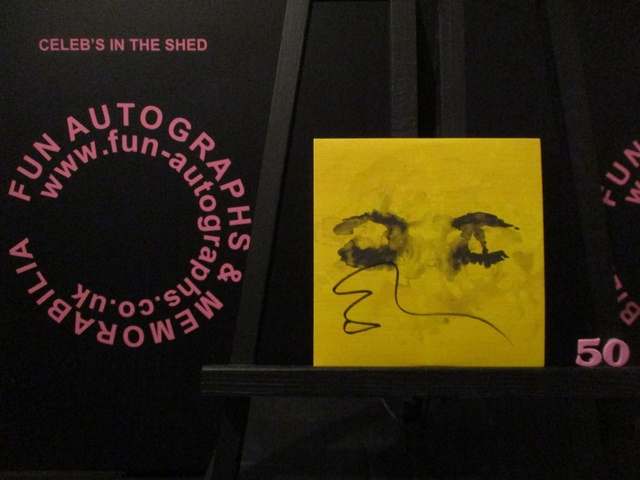 Ed Sheeran - 'Eyes Closed' Authentic Autographed Single Cover (50)