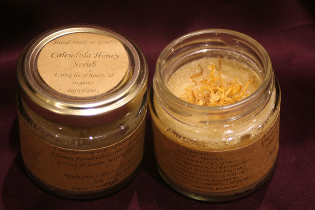 Calendula Honey Scrub
