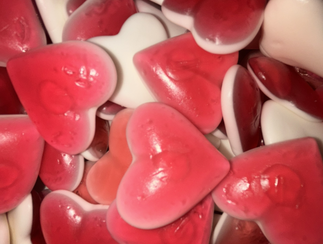 COEUR RED LOVE HARIBO 100g