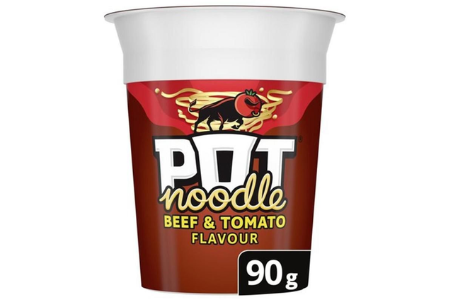 Pot Noodle Beef &amp; Tomato 90g