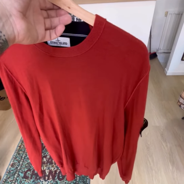 Stone island maglioncino cotone preowned